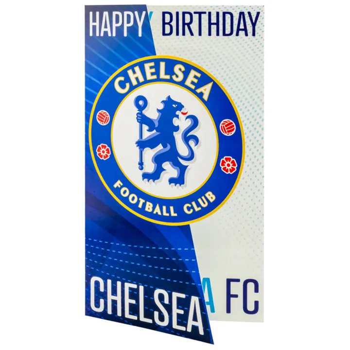 Chelsea FC Crest Birthday Card – снимка 2