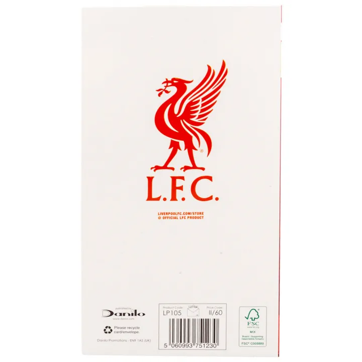 Liverpool FC картичка за рожден ден за баща – снимка 4