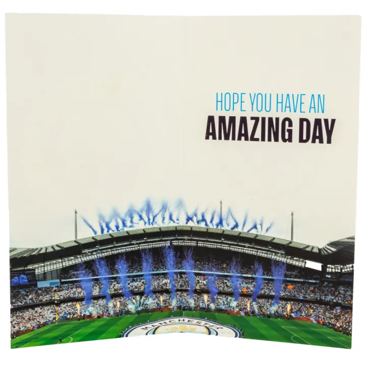 Manchester City FC Personalised Birthday Card – снимка 3