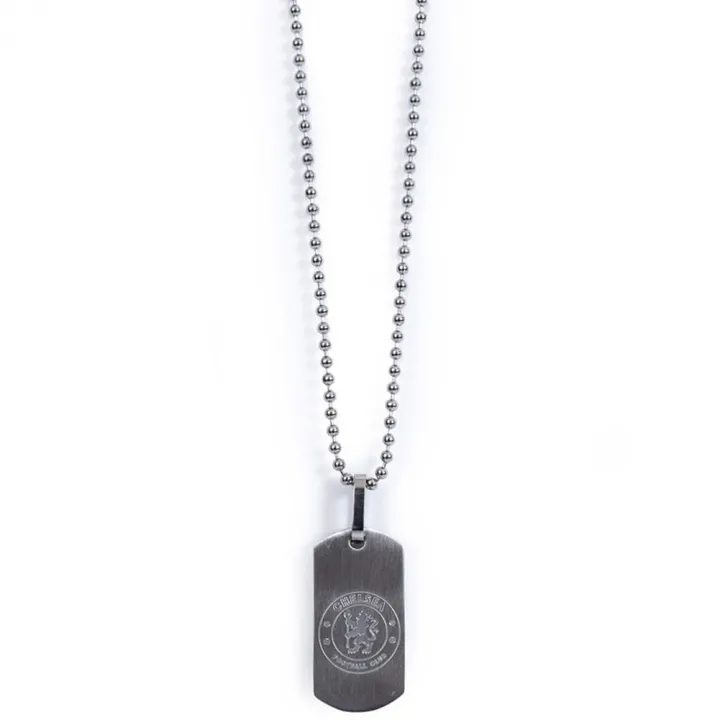 Chelsea FC Matt Finish Dog Tag & Chain – снимка 2