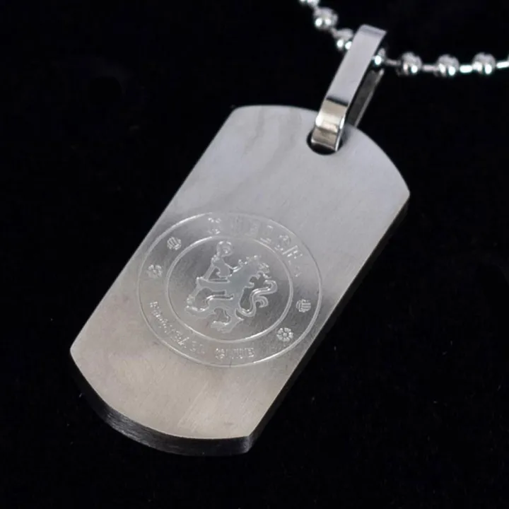 Chelsea FC Matt Finish Dog Tag & Chain – снимка 3