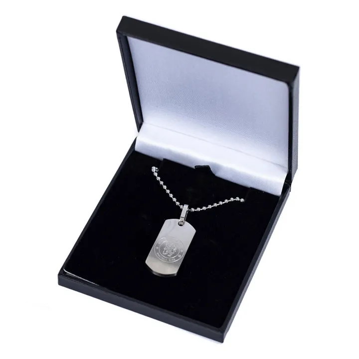 Chelsea FC Matt Finish Dog Tag & Chain – снимка 4