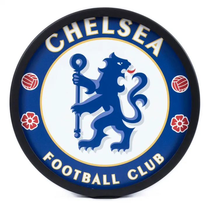 Chelsea FC Metal LED Logo Sign – снимка 3