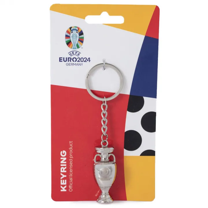 UEFA Euro 2024 3D Trophy Keyring – снимка 3