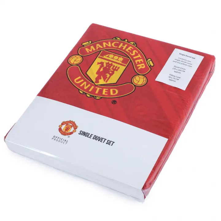 Manchester United FC единичен комплект спално бельо – снимка 4