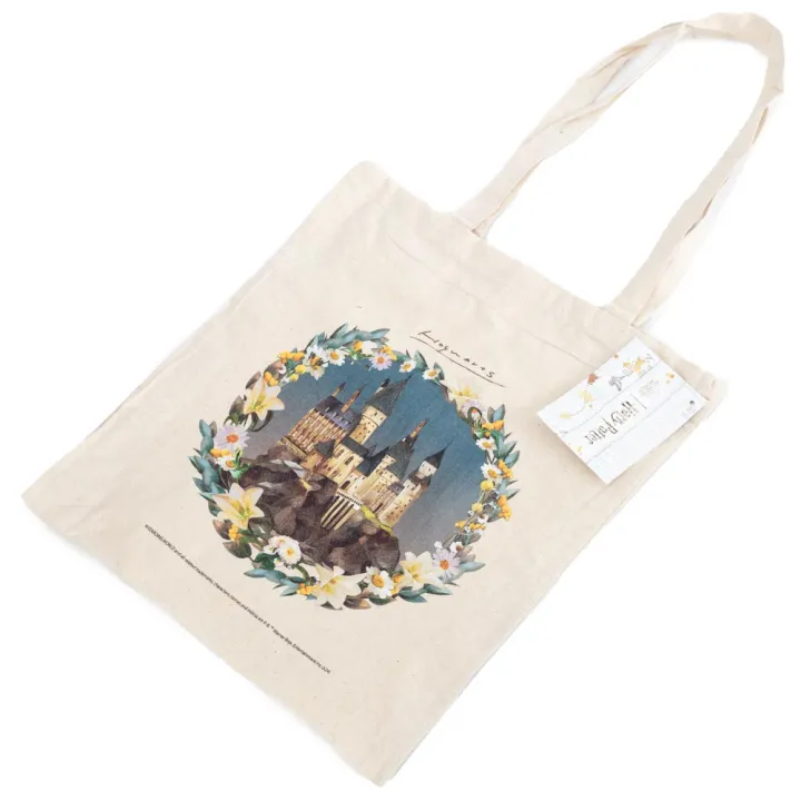 Harry Potter Hogwarts Castle Canvas Tote Bag – снимка 4
