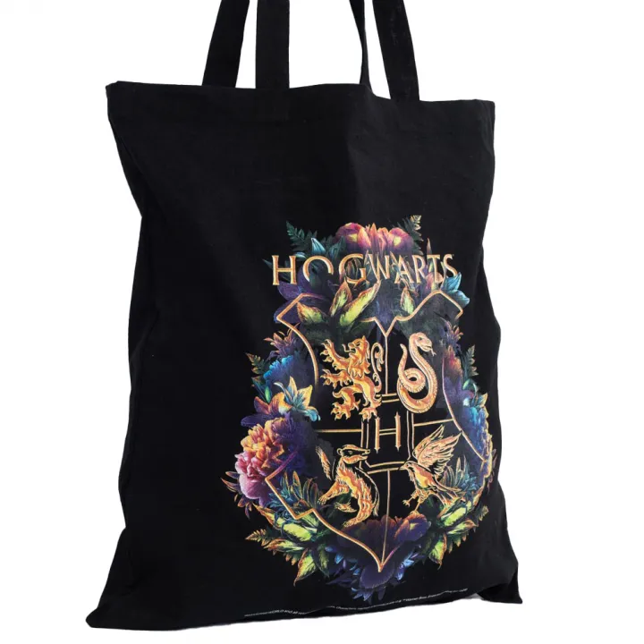 Harry Potter Hogwarts Crest Canvas Tote Bag – снимка 2