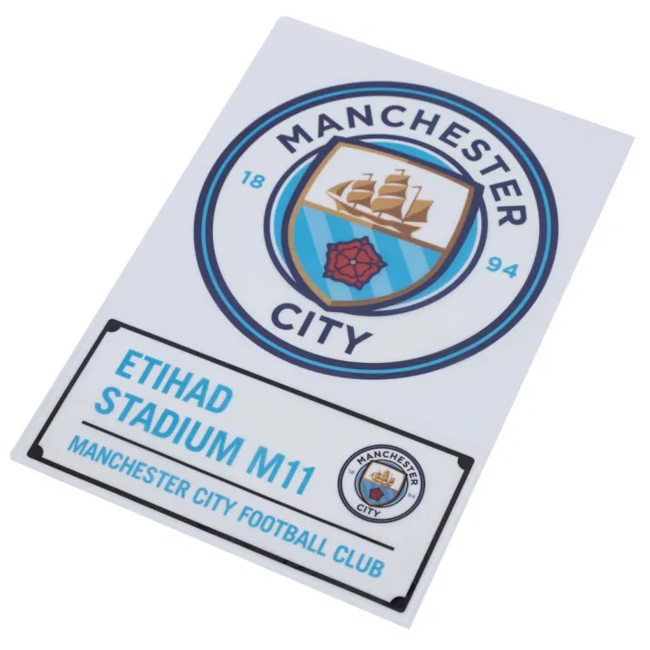Manchester City FC A4 Car Decal – снимка 2