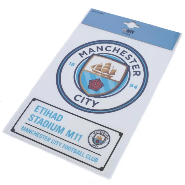 Manchester City FC A4 Car Decal – снимка 3