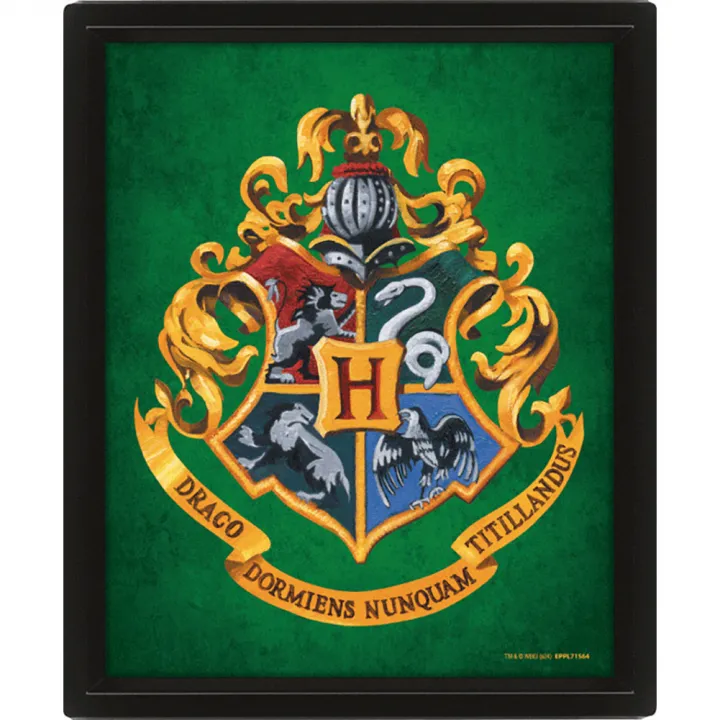 Harry Potter Slytherin Framed 3D Picture – снимка 3