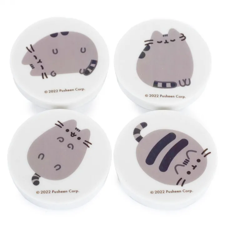 Pusheen 4pk Eraser Set – снимка 2