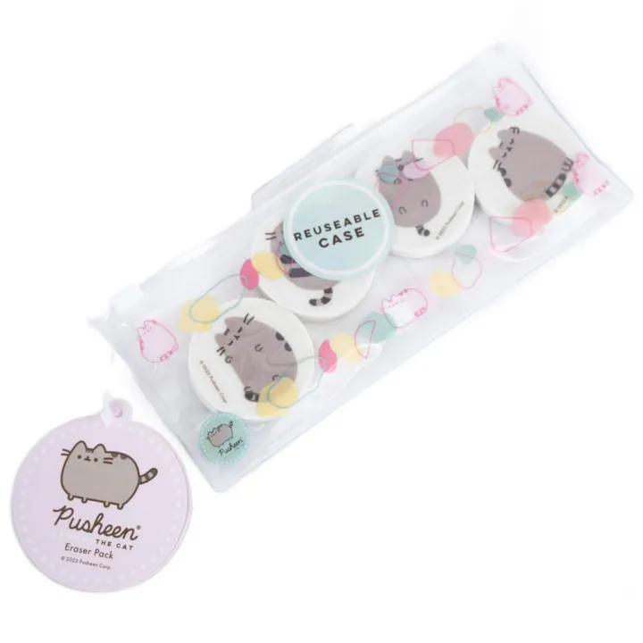 Pusheen 4pk Eraser Set – снимка 3
