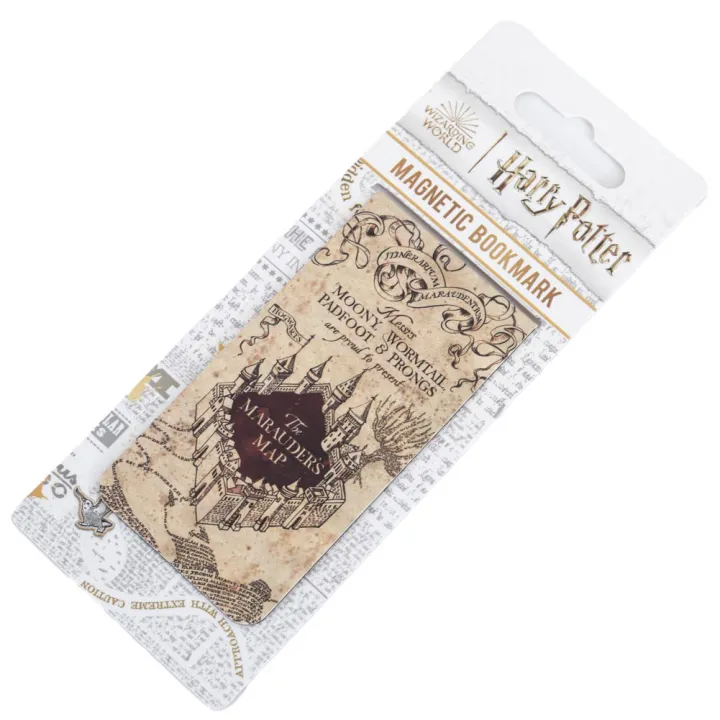 Harry Potter Marauders Map Magnetic Bookmark – снимка 5