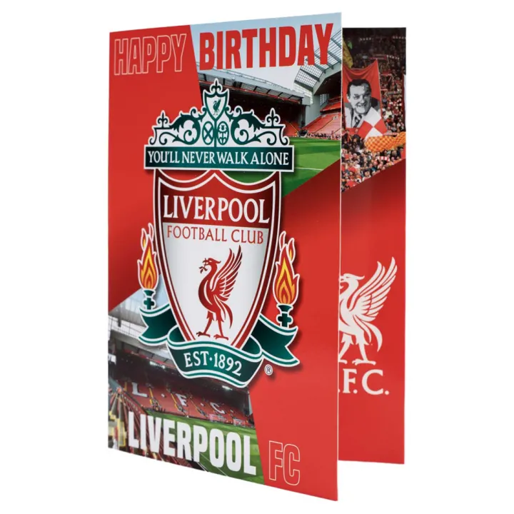 Liverpool FC музикална картичка за рожден ден – снимка 2