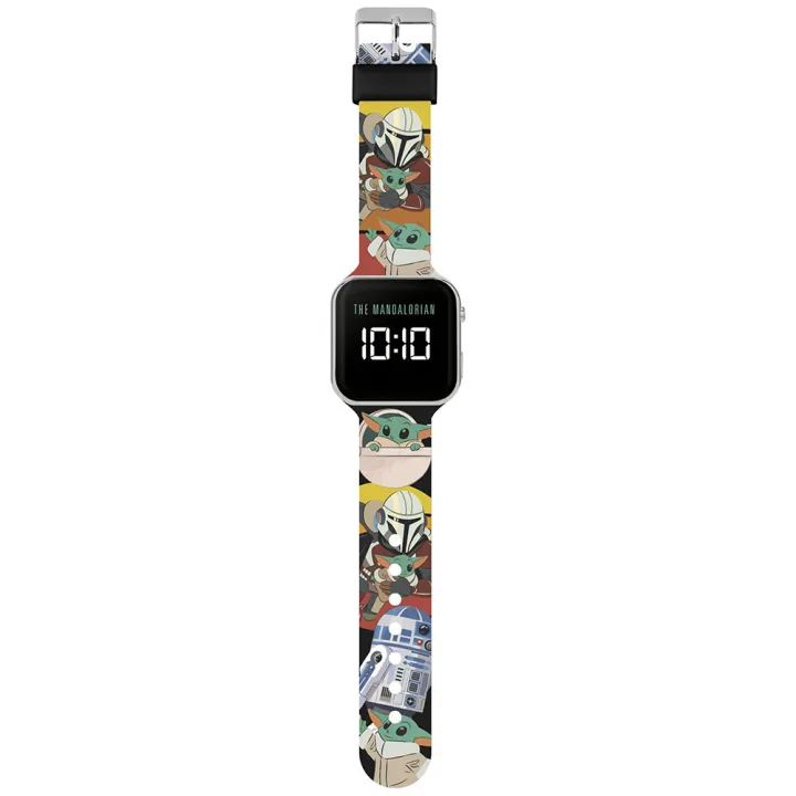 Star Wars: The Mandalorian Mando Junior LED Watch – снимка 2