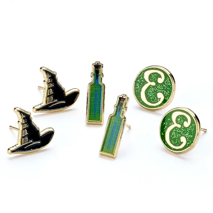 Wicked Elphaba Stud Earrings Set – снимка 2