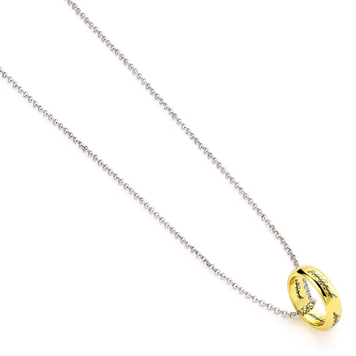 The Lord Of The Rings Silver Plated One Ring Necklace – снимка 3
