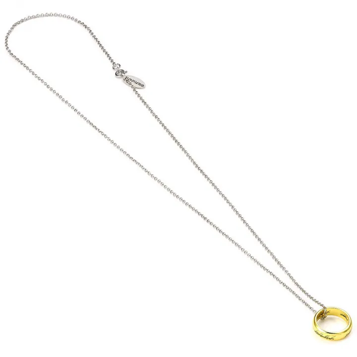 The Lord Of The Rings Silver Plated One Ring Necklace – снимка 4