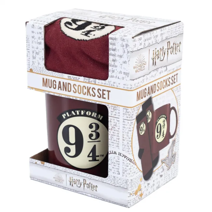 Harry Potter 9 & 3 Quarters Mug & Sock Set – снимка 4