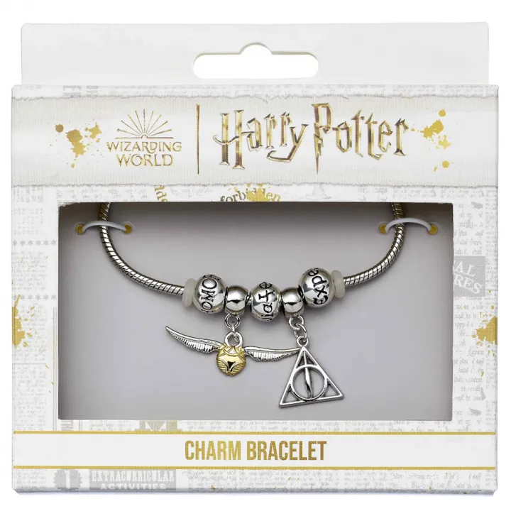 Harry Potter Silver Plated Spellbeads Bracelet – снимка 2