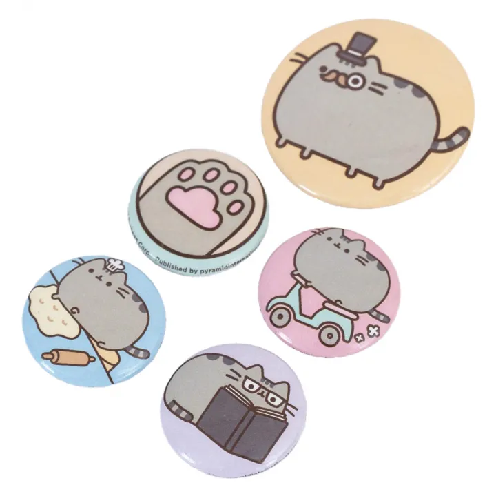 Pusheen комплект значки – снимка 2