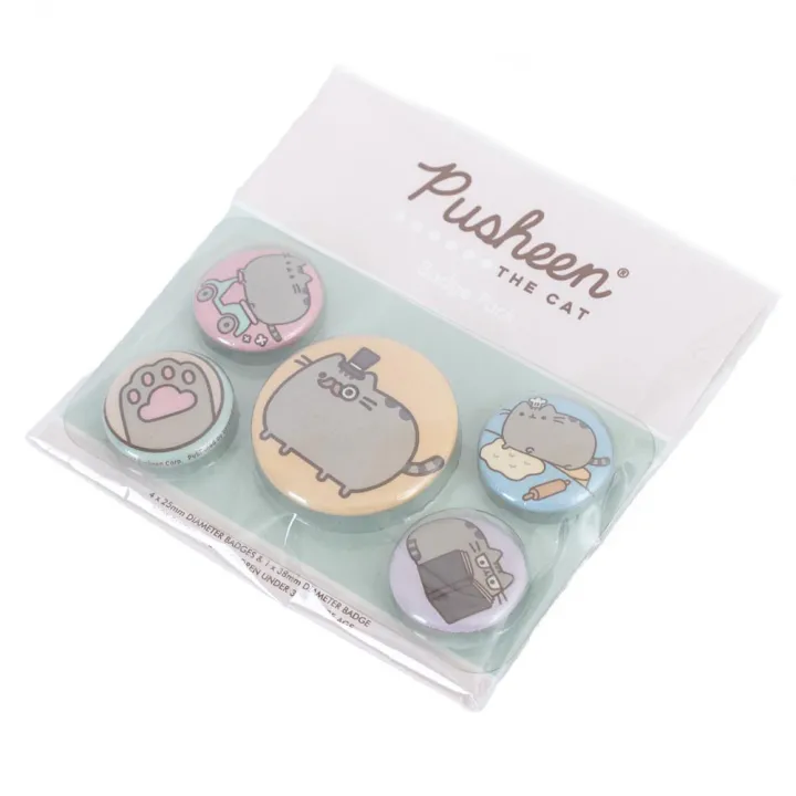 Pusheen комплект значки – снимка 3