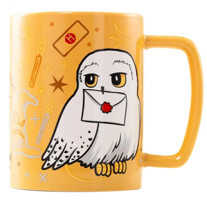 Harry Potter Fuzzy Hedwig Mug – снимка 4