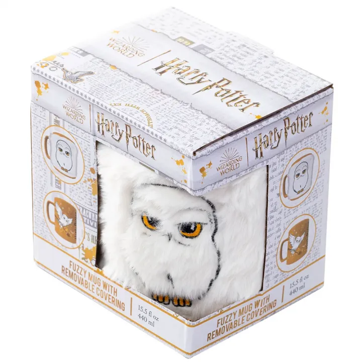 Harry Potter Fuzzy Hedwig Mug – снимка 5