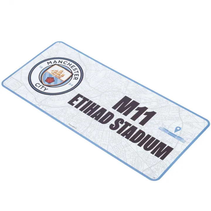 Manchester City FC метална табела – снимка 2