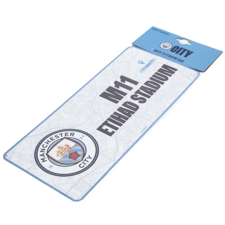 Manchester City FC метална табела – снимка 3