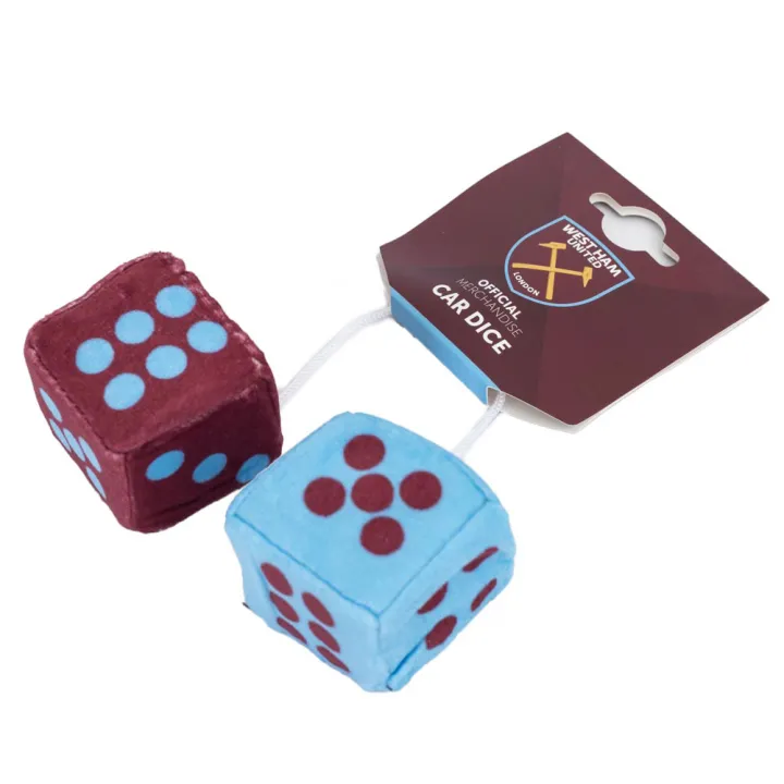 West Ham United FC Hanging Dice – снимка 3