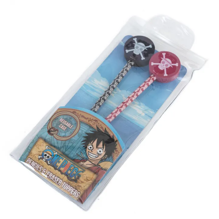 One Piece 2pk Pencil & Topper Set – снимка 3