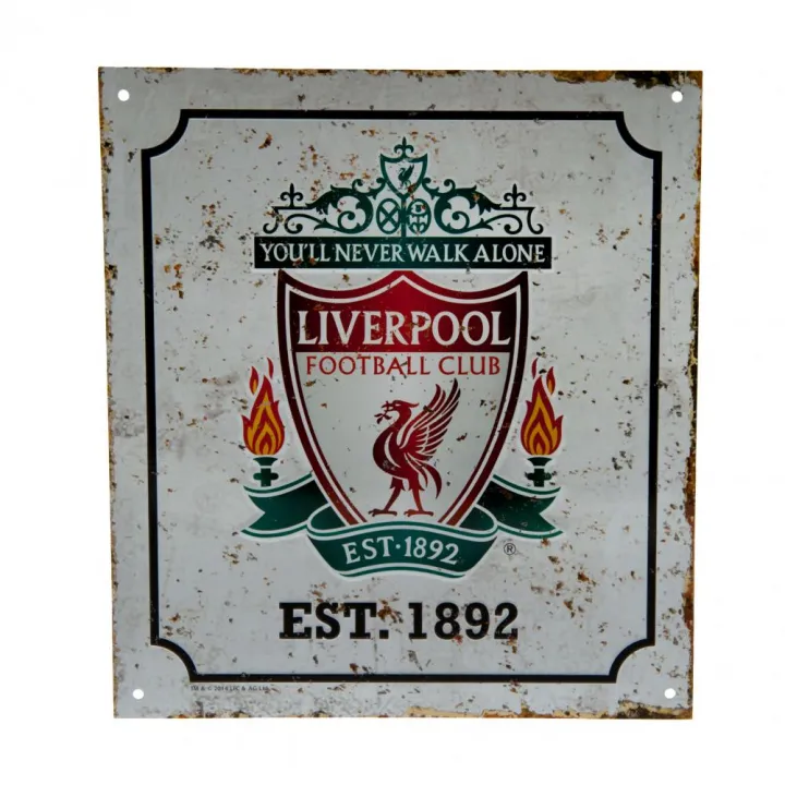 Liverpool FC метална табела Retro – снимка 2