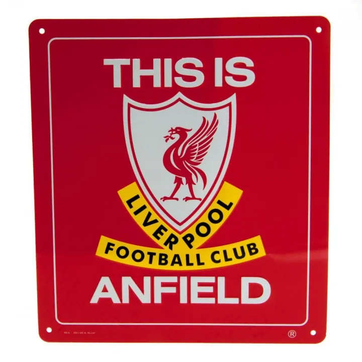 Liverpool FC метална табела This is Anfield – снимка 3