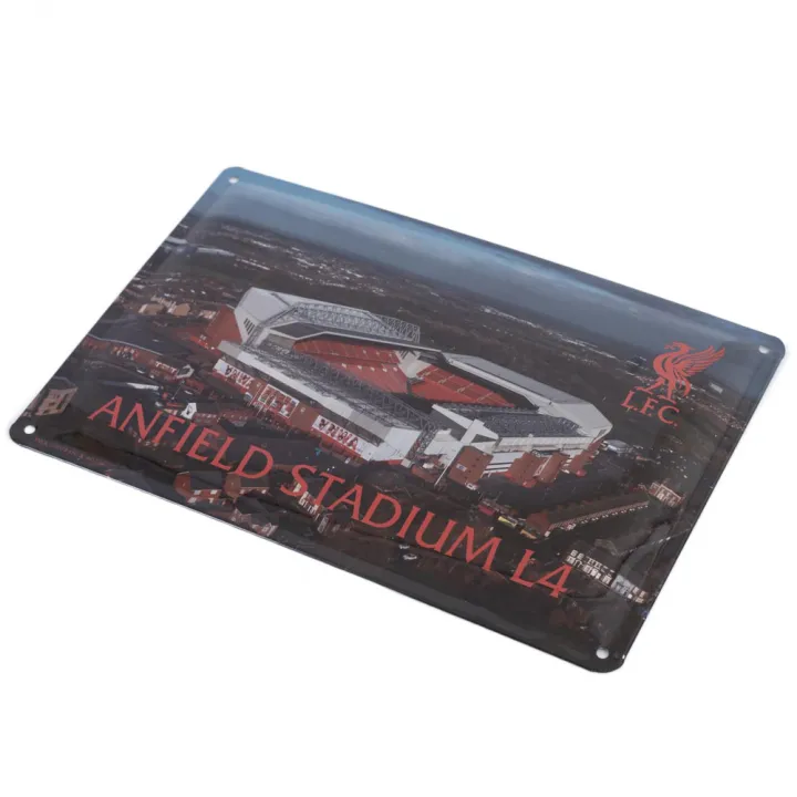 Liverpool FC комплект 2 бр. метални табели – снимка 2