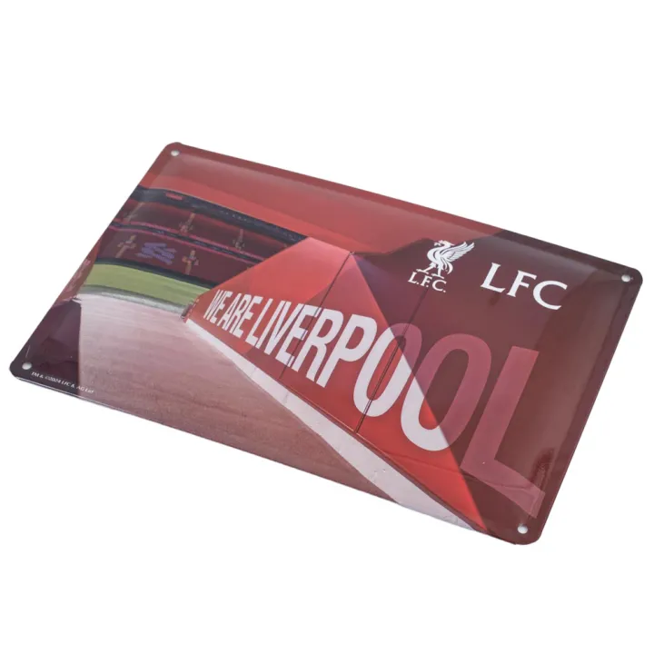Liverpool FC комплект 2 бр. метални табели – снимка 3
