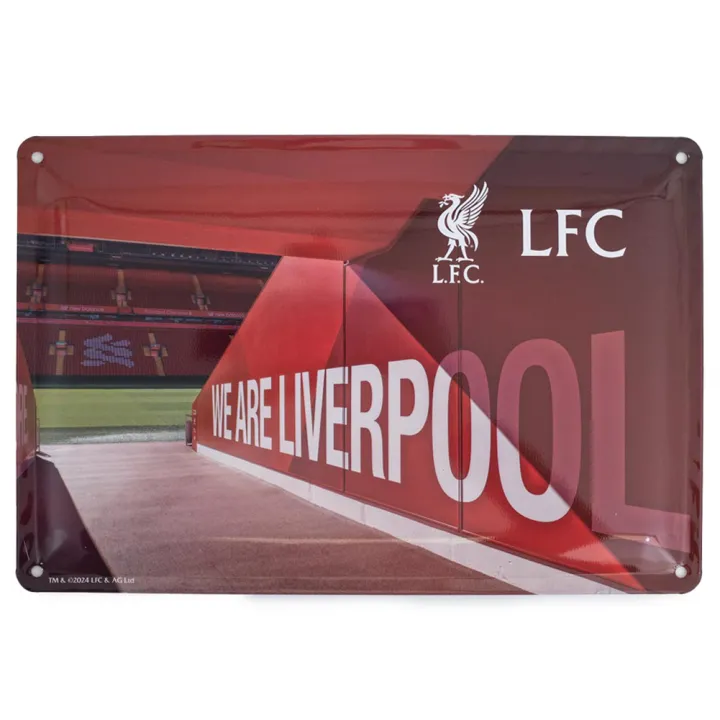 Liverpool FC комплект 2 бр. метални табели – снимка 5
