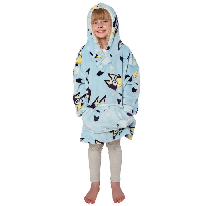 Bluey Kids Poncho Blanket – снимка 2