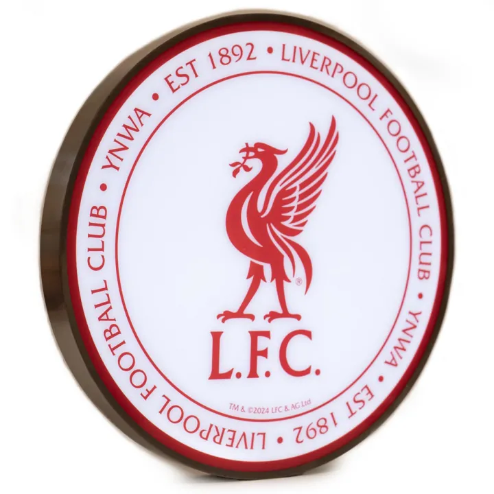 Liverpool FC осветена табела за стена – снимка 2