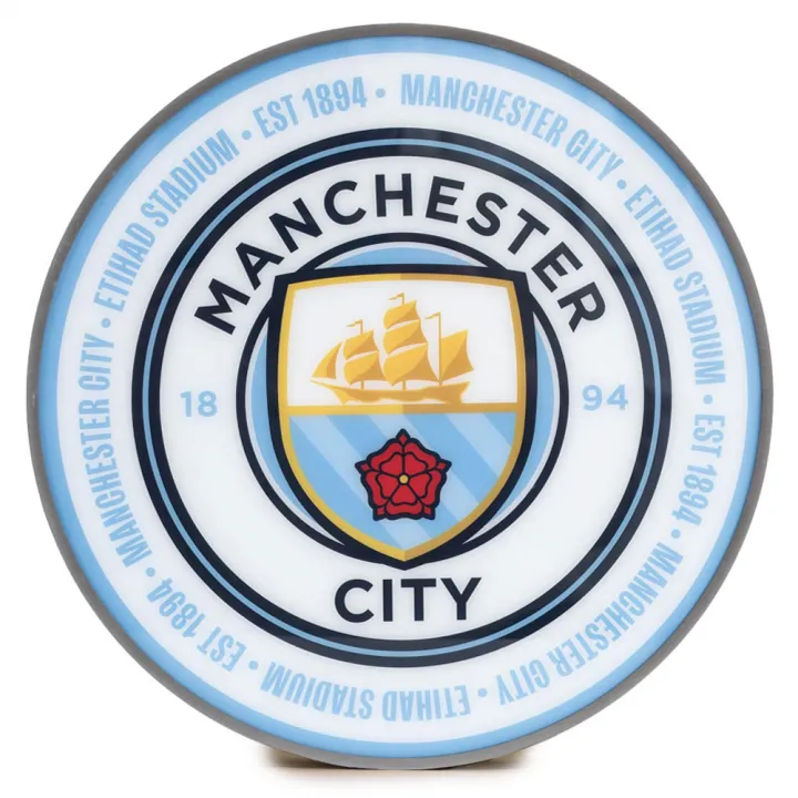 Manchester City FC 12 Inch LED Wall Light – снимка 3