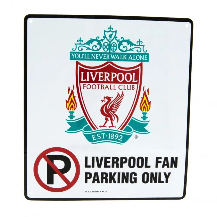 Liverpool FC метална табела No Parking – снимка 3