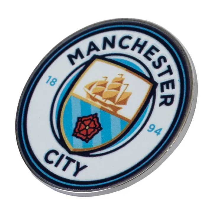 Manchester City FC Club Crest Pin Badge – снимка 2