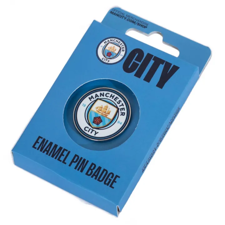 Manchester City FC Club Crest Pin Badge – снимка 4