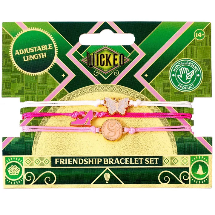 Wicked Glinda Friendship Bracelet Set – снимка 3