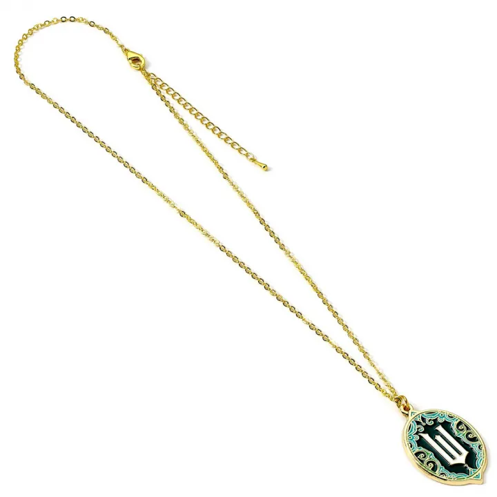 Wicked Silver Plated Emerald City Necklace – снимка 3