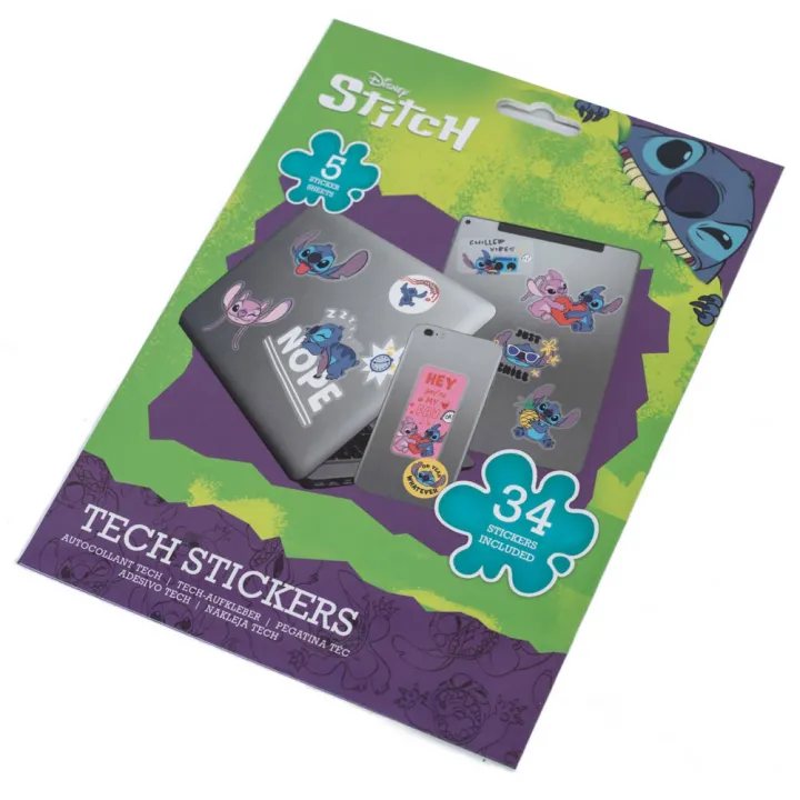 Lilo & Stitch You're My Fave Tech Stickers – снимка 4