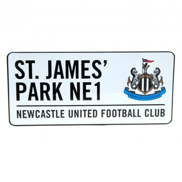 Newcastle United FC метален уличен знак – снимка 3