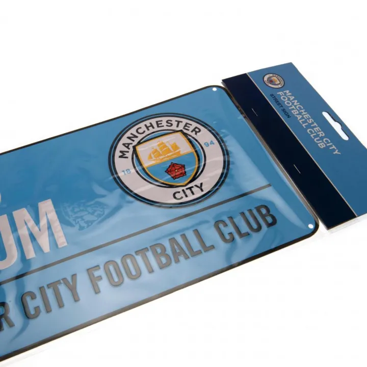 Manchester City FC BL метален уличен знак – снимка 3
