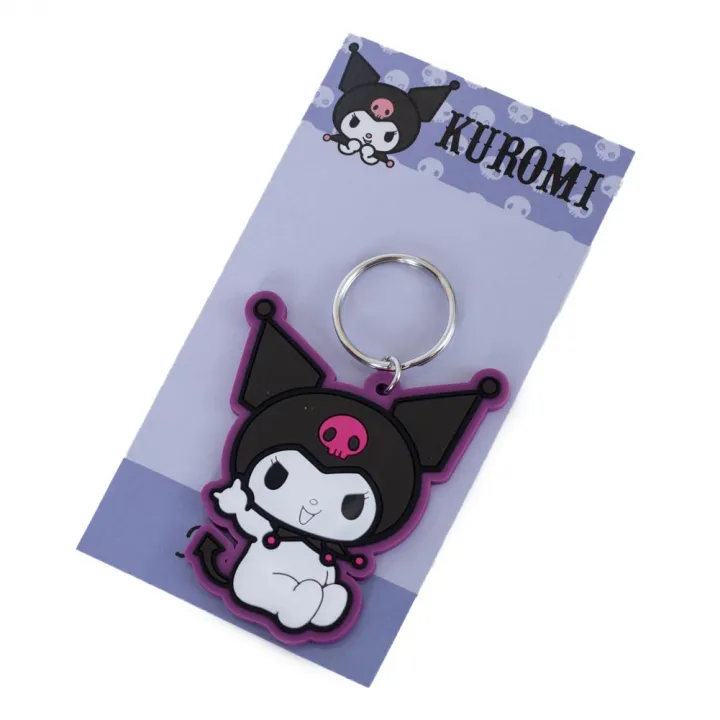 Kuromi Rocking PVC Keyring – снимка 3