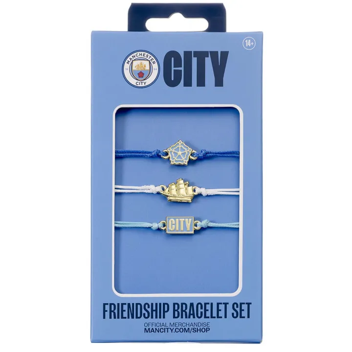 Manchester City FC Friendship Bracelet Set – снимка 3